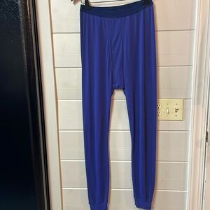 Patagonia Men’s Blue Capilene Baselayer Pants Size XL.